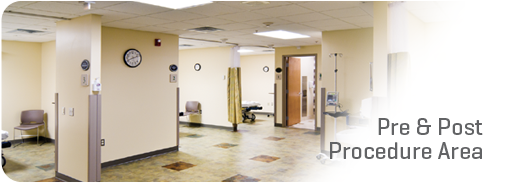 Pre and Post Procedure Area